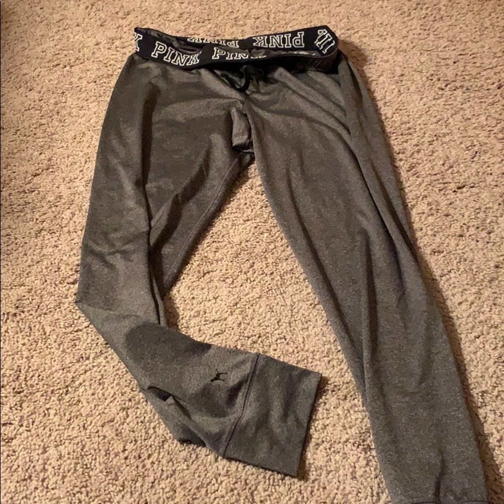 Pink sweatpants